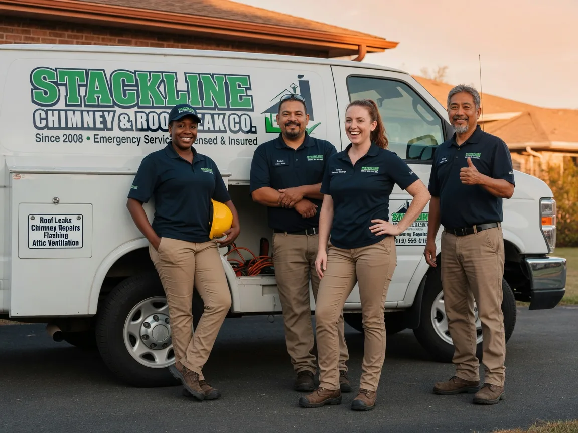 Chimney flashing repair company in Flat Rock, IL